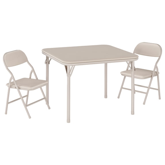 5 Piece Boys Girls Folding Table and Chairs Set for Dining Room,Daycare
