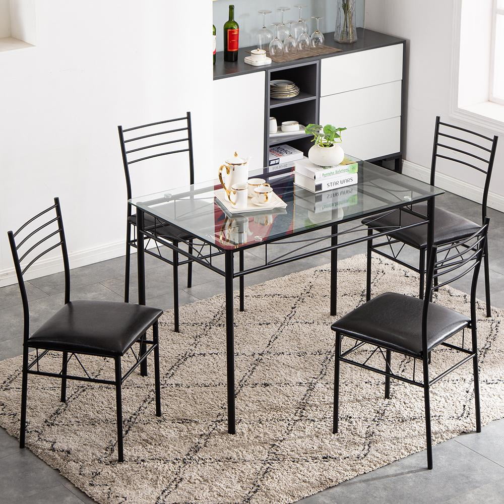 Black breakfast on sale nook dining set