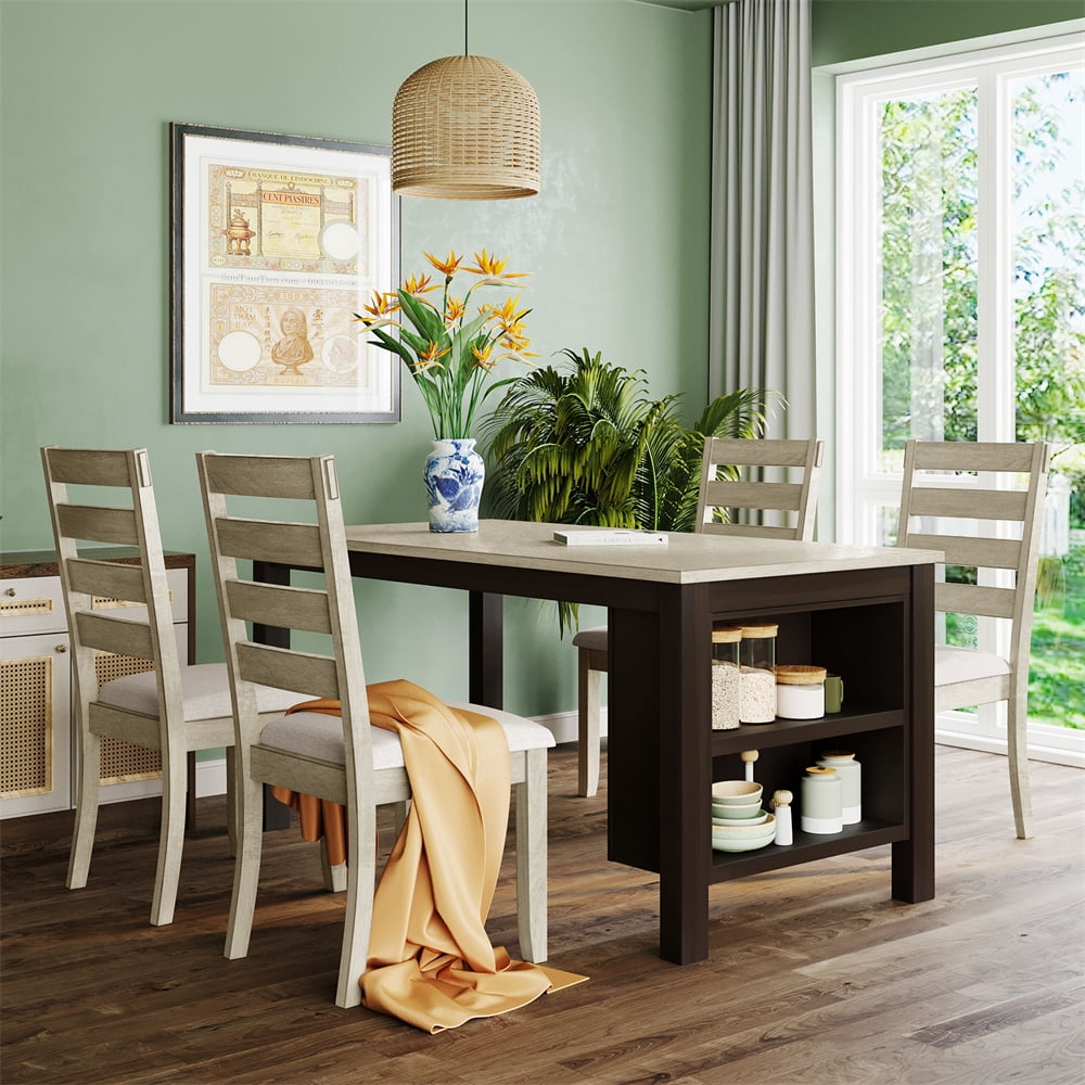 Dining table shelves outlet