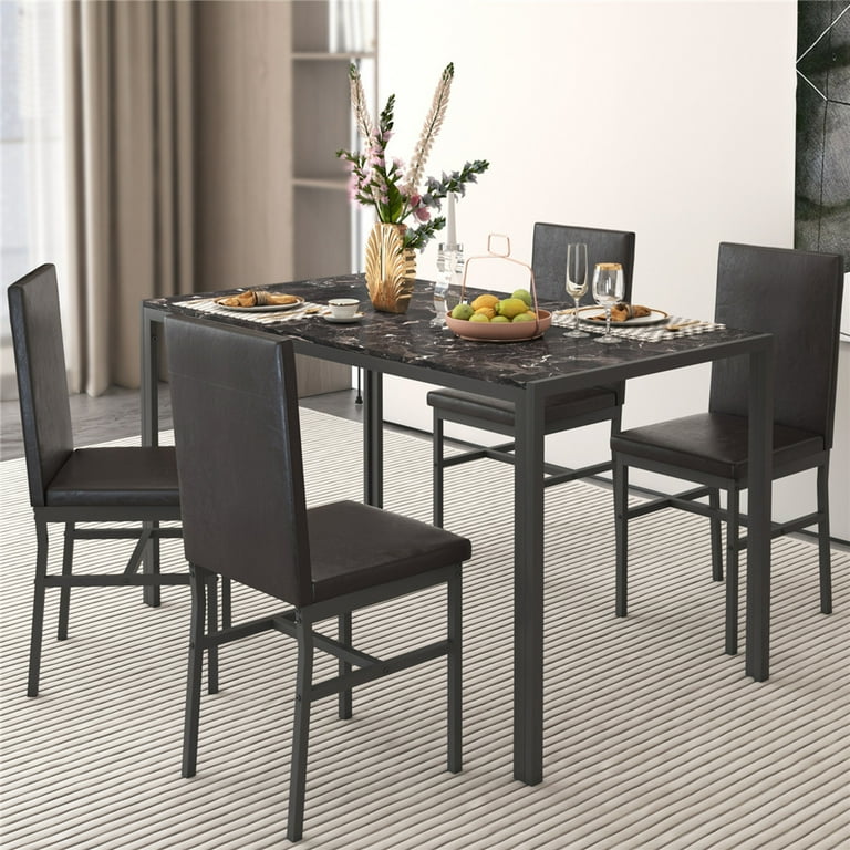 Espresso clearance kitchen table