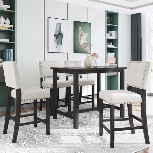 Marble pub table and chairs deals