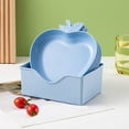 thumbnail image 1 of 5-Piece Dinnerware Set with Stackable Serving Tray, Bpa-Free Plates & Bowls for Everyday Meals, Entertaining, Microwave/Dishwasher Safe, Durable Shatterproof Food Storage Solution, 1 of 6