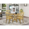 thumbnail image 1 of 5 Piece Dublin Dining Table Set - Oak, 1 of 1
