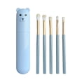 thumbnail image 1 of 5 Piece Eye Shadow Makeup Brush Set for Blending and Precision Application, 1 of 3