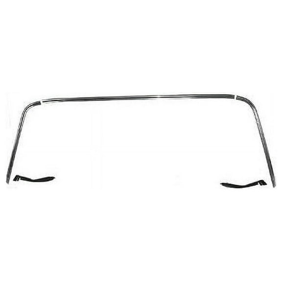 5 Piece Front Window Trim Molding Kit - Compatible with 1970 - 1981 Chevy Camaro Coupe 1971 1972 1973 1974 1975 1976 1977 1978 1979 1980