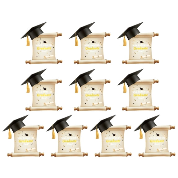 5-Piece Graduation Keepsake Greeting Card Set,5Pcs College Graduation Greeting Cards, Question and Answer Cards for 2026 Graduation Season Decoration