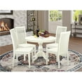 thumbnail image 1 of 5 Piece Hartland Kitchen Dining Table Set - Linen White, 1 of 1
