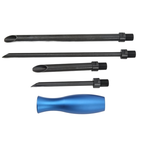 5-Piece Heavy Duty Steel Wire Harness Lead Threading Stripper and Insertion Tool Set for Cars RVs Ships 5.12 to 9.06 Inches / 13 to 23 cm