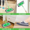 thumbnail image 1 of 5-Piece Household Flat Mop Replacement Cover Set with Plush Fleece Material for Wet and Dry Use, Compatible with Most Flat Mop Systems (Mop Handle Not Included) C, 1 of 8