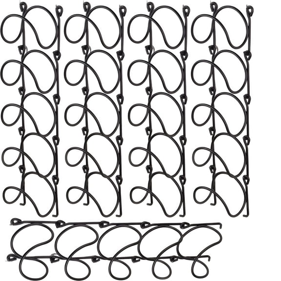 5 Piece Iron Bathroom Towel Rack Multi-Functional Wall-Mounted Holder