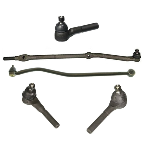 5 Piece Kit Inner Tie Rods and Drag Links Compatible with 4WD Only Fits select: 1998-2002 JEEP WRANGLER / TJ SPORT, 1997 JEEP WRANGLER / TJ SE