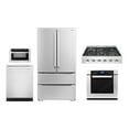 thumbnail image 1 of 5 Piece Kitchen Package With 36" Slide-In Gas Cooktop 24" Built-in Fully Integrated Dishwasher 30" Single Electric Wall Oven 24" Built-In Microwave Drawer & French Door Refrigerator, 1 of 3