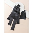 thumbnail image 1 of 5-Piece Latex Resistance Band Set with Carry Bag, Black, 1 Pack, 1 of 4