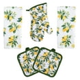 thumbnail image 1 of Unbranded 5-Piece Decorative Kitchen Lemon Linen Set, 1 of 4