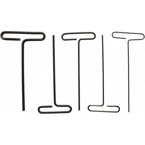 Bondhus 15448 6" Loop T-Handle 5 Piece Set w/ProGuard Finish