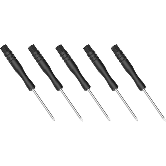 5-Pack (2mm) Mini Phillips Screwdrivers - 3.2-inch(83mm)Total LengthPrecision Cross Head Driver - Heat-Treated Tool Steel with Non-Slip Grip for Small Electronics & Toy Repair