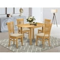thumbnail image 1 of 5 Piece Norden Dinette Set - Oak, 1 of 1
