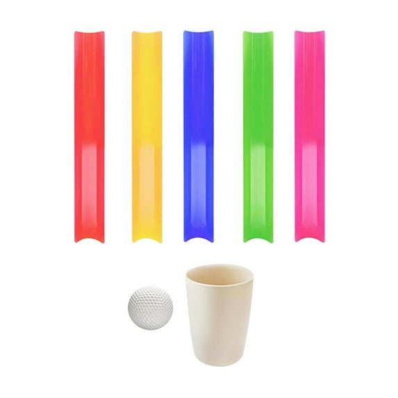 5 Piece Pipeline Group Games Outdoor Team Building Activity PVC Material for Adults and Teens Carnival Events
