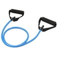 thumbnail image 1 of 5-Piece Resistance Band Set for Fitness, Elastic Pull Ropes for Back, Arm, and Shoulder Exercises, Home Gym Equipment for Slimming ( Blue ), 1 of 6
