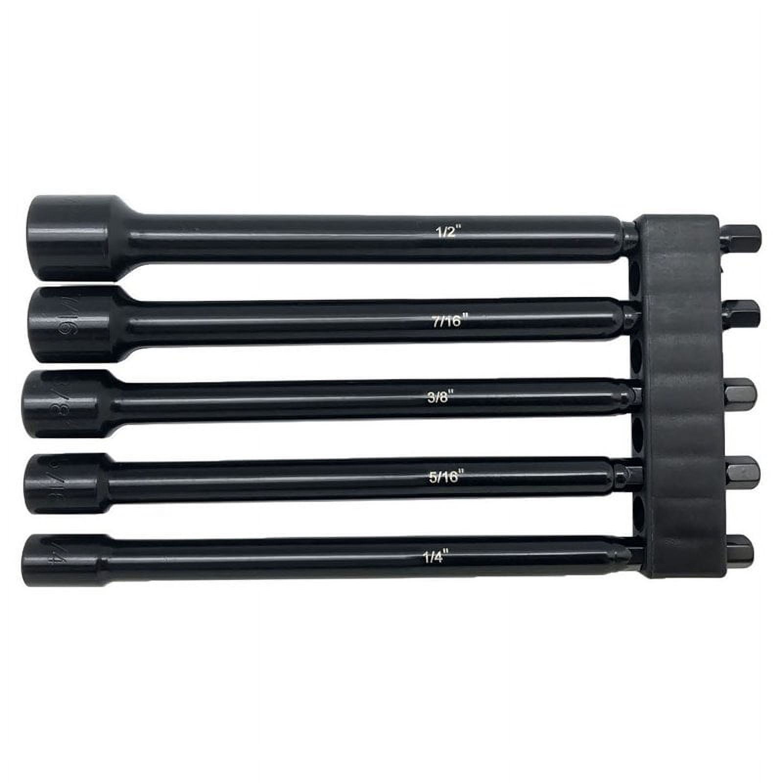 5Piece Sae Impact Nut Driver Tool Set