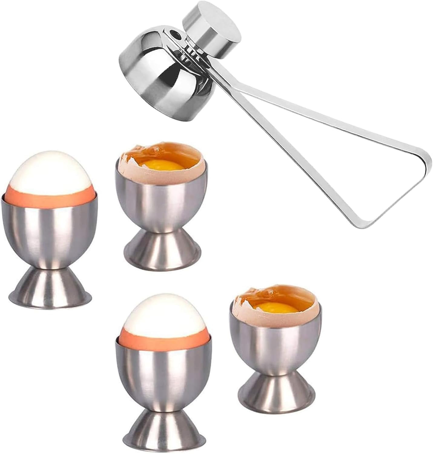 Egg Cup Rack 5-Piece Set Egg Cups, Egg Cup, Egg Cups 4, Breakfast Tray Egg Cup ...