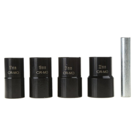 5 Piece Set Lug Nut Remover Removal Tool Broken Nut Bolt Extractor Sleeve Tool Broken Wire Extractor