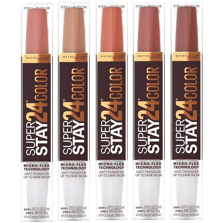 Color Piece York 5 Set) COFFEE Lip Maybelline EDITION SuperStay (Scented) New 24hr