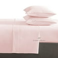 thumbnail image 1 of 5 Piece Sheet Set 100% Egyptian Cotton 1000 Thread Count Luxury Hotel Quality Sheet Set Italian Finish Premium Sheets Long Staple Fits Up to 18 Inch Deep Pocket (5 Piece Split King,Blush), 1 of 7