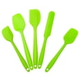 thumbnail image 1 of 5-Piece Silicone Spatula Set, Heat Resistant up to 448°F, Rubber Spatula, Seamless Spatulas, Non-Stick Kitchen Utensils for Baking, Cooking, and Mixing, Dishwasher Safe, 1 of 1