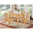 thumbnail image 1 of 5 Piece Small Kitchen Table and Chairs Set-Square Dinette Table and 4 Kitchen Chairs, 1 of 1