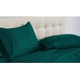 thumbnail image 1 of 5 Piece Split Queen Sheet Set For Adjustable Beds 100% Egyptian Cotton 800 Thread Count Split Queen Sheet Set, 14 Inch Deep Pocket, Teal Stripe, 1 of 7