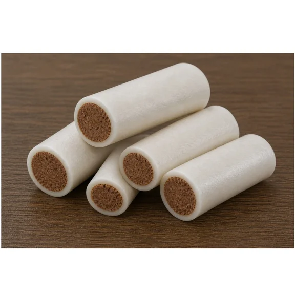 5 Piece Stuffed Filled Dog Bones Choose 4 or 6 Inch Beef Cheese or Peanut Butter (4 Inch Bully Beef)