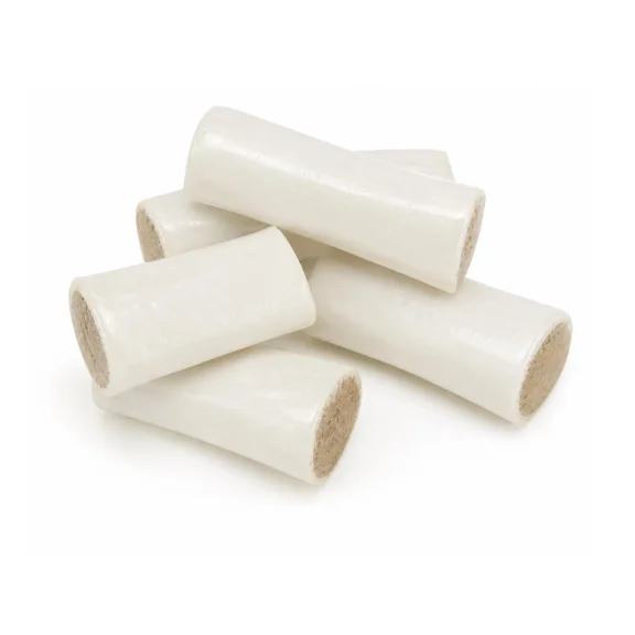 5 Piece Stuffed Filled Dog Bones Choose 4 or 6 Inch Beef Cheese or Peanut Butter (4 Inch Cheese)