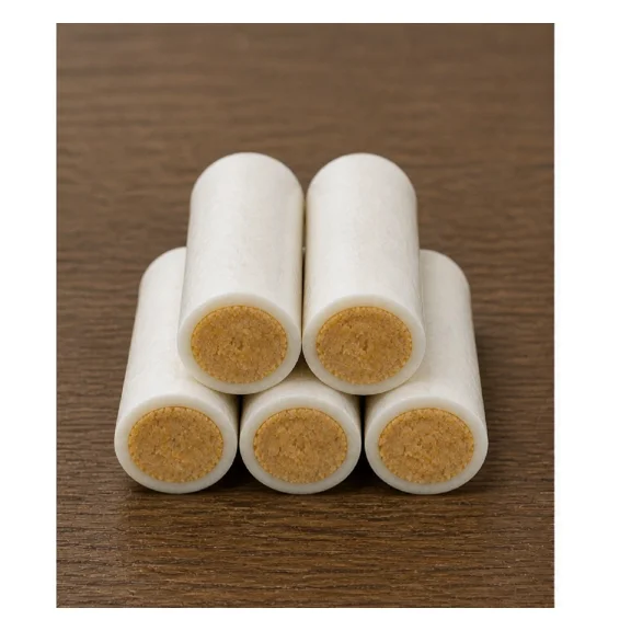 5 Piece Stuffed Filled Dog Bones Choose 4 or 6 Inch Beef Cheese or Peanut Butter (4 Inch Peanut Butter)