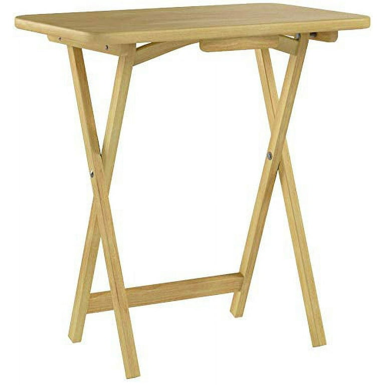 5 piece tv tray snack dinner folding table set sale