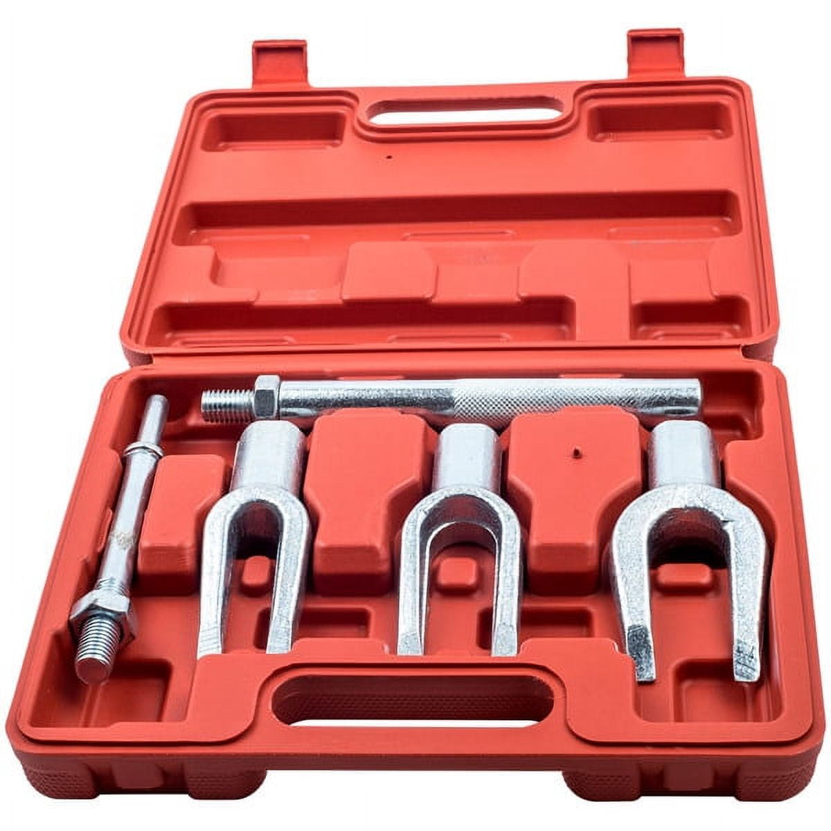 5 Piece Tie Rod Ball Joint Pitman Arm Seperator Removal Tool Kit Ball