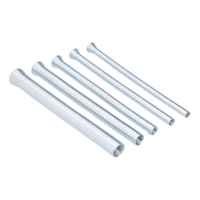 5-Piece Tool Steel Spring Tube Bender Set for Copper & Aluminum Pipes, Sizes 1/4 to 5/8 Inch
