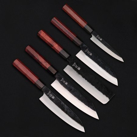 5-Piece Ultimate Home Cook Bundle (Gyuto, Nakiri, Petty, Santoku, Bunka)