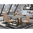 thumbnail image 1 of 5 Piece V-Style Dining Room Set - Distressed Jacobean, 1 of 1