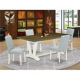 thumbnail image 1 of 5 Piece V-Style Dining Room Set - Linen White, 1 of 1