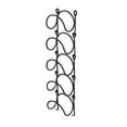 thumbnail image 1 of 5-Piece Wrought Iron Towel Rack Set Wall Mounted Bathroom Organizer with Curved Design Rust Resistant Metal Towel Holder for Home(Black), 1 of 6