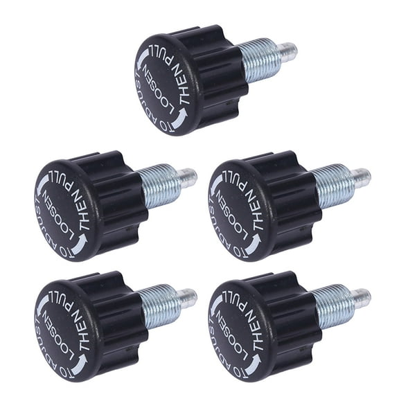 5 Pieces 16'' Pull Pin Knob Fitness Pull Pin Knob for Fitness Equipment, Pull-up Spring Knob Pin