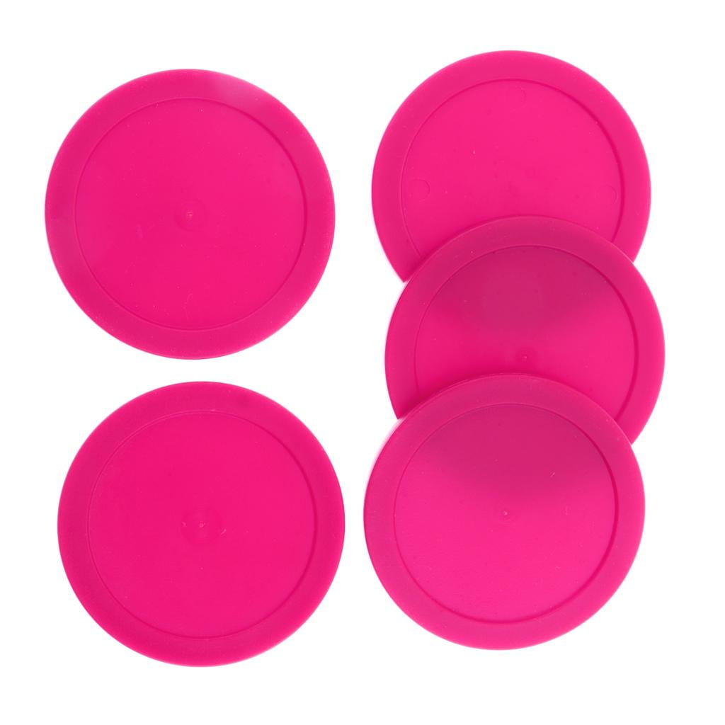 Lot De 12 Palets Air Hockey Pleine Taille (3 1/4 Pouces) - Lourds, Verts - Remplissage Pour Table De Jeu