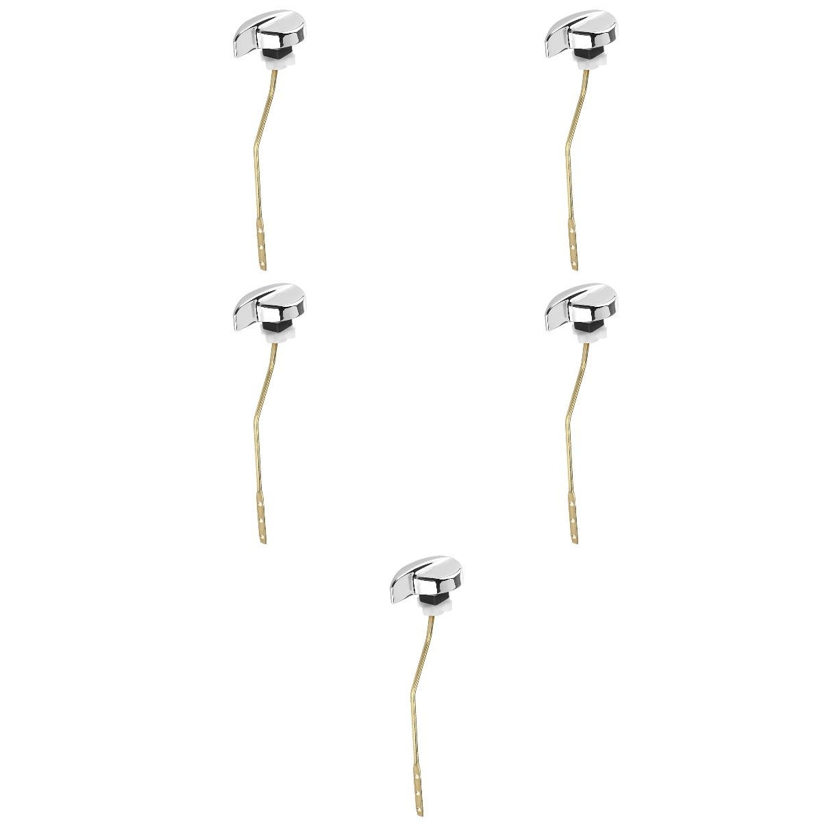 5 Pieces America Leverage Angle Fitting Toilet Tank Lever Toilet Trip