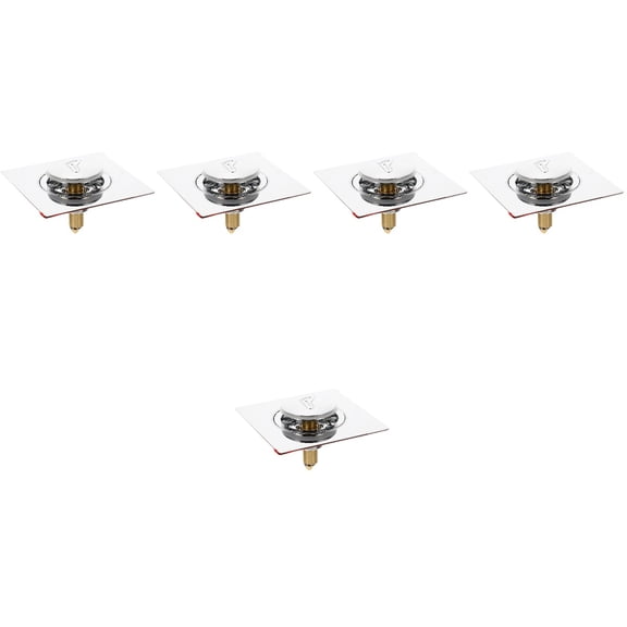 5 Pieces Bathtub Drain Cover Press The Spring Core