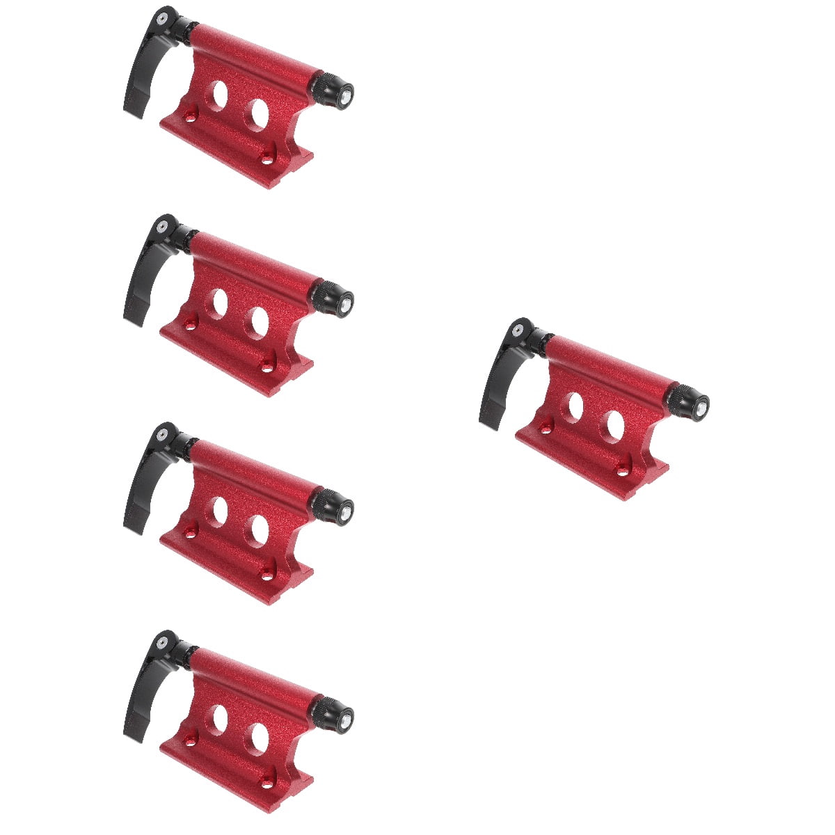 5 Pieces Bicycle Clamp Bike Mount Fixing Holder Basket Rear Bikes Rack ...