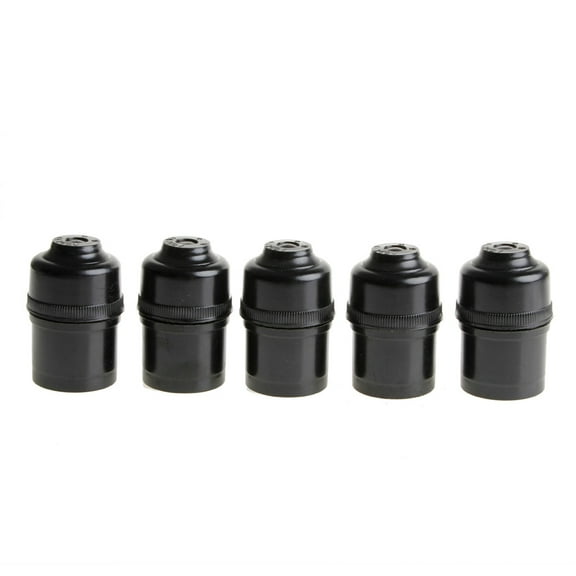 Plastic Light Socket E27 Screw Lamp Base Holder Plastic Material Lamp Holders
