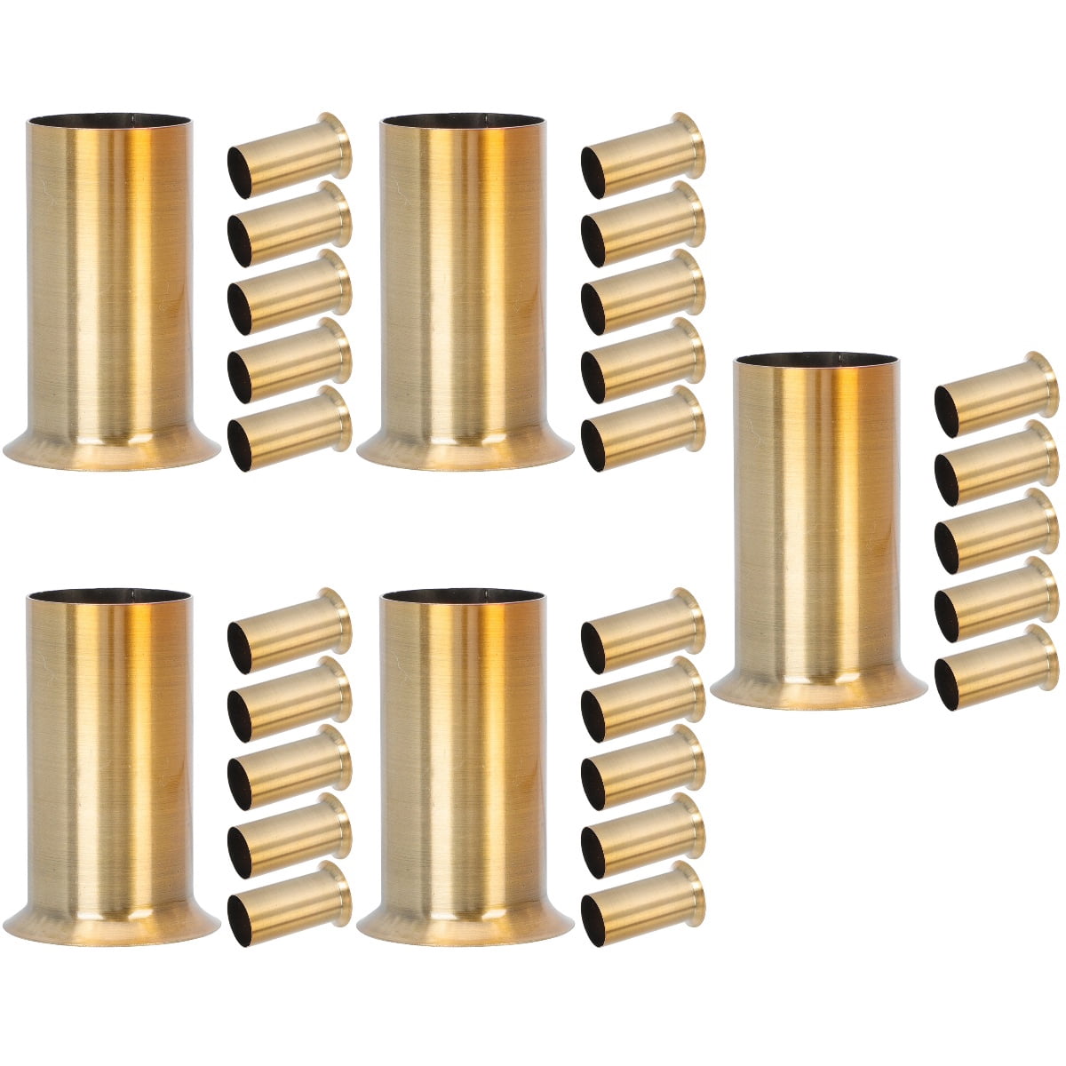 5 Pieces Chandelier Casing Gazebo Light Fixture Pendant Lights Golden ...