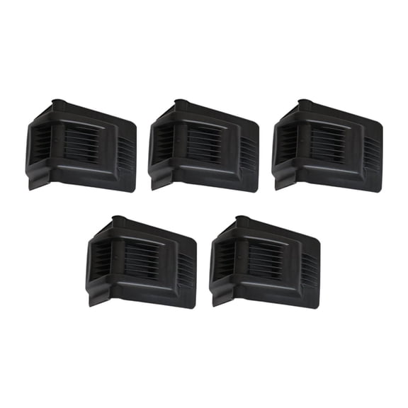 5 Pieces Corner Edge Protectors Flatbed Accessories Tie Down Shields Lightweight Plastic for Truck Trailers