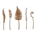 thumbnail image 1 of 5 Pieces Decorative Garden Stakes Plant Ornaments Metal Construction for Yard Walkway Porch, 1 of 7